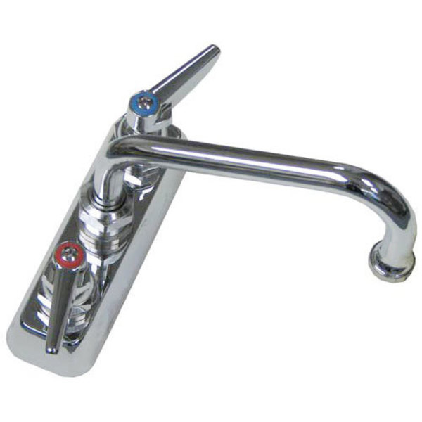 T&S Brass Faucet 4" Ctr Deck 6" Noz B1110